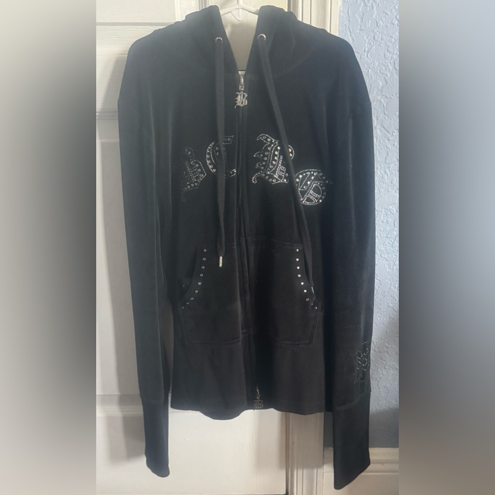 BCBG Max Azria Zip-Up Hoodie